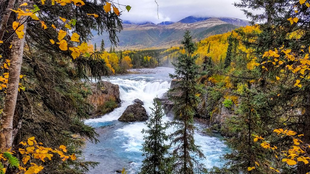 Tanalian Falls, Lake Clark National Park