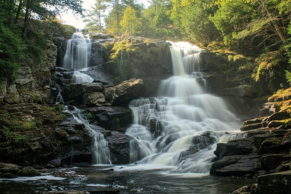 Shelving Rock Falls, Lake George NY