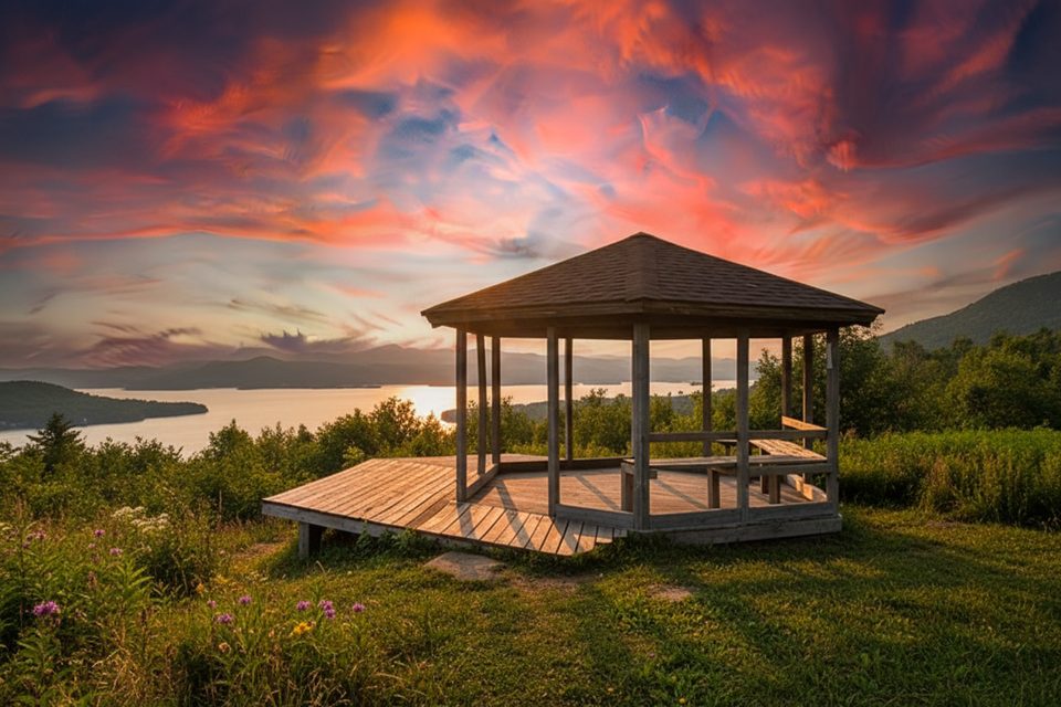 Pilot Knob Gazebo, Lake George NY