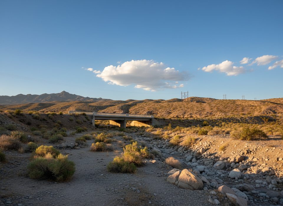Historic White Rock Canyon Bridge, Lake Mead National Recreation Area