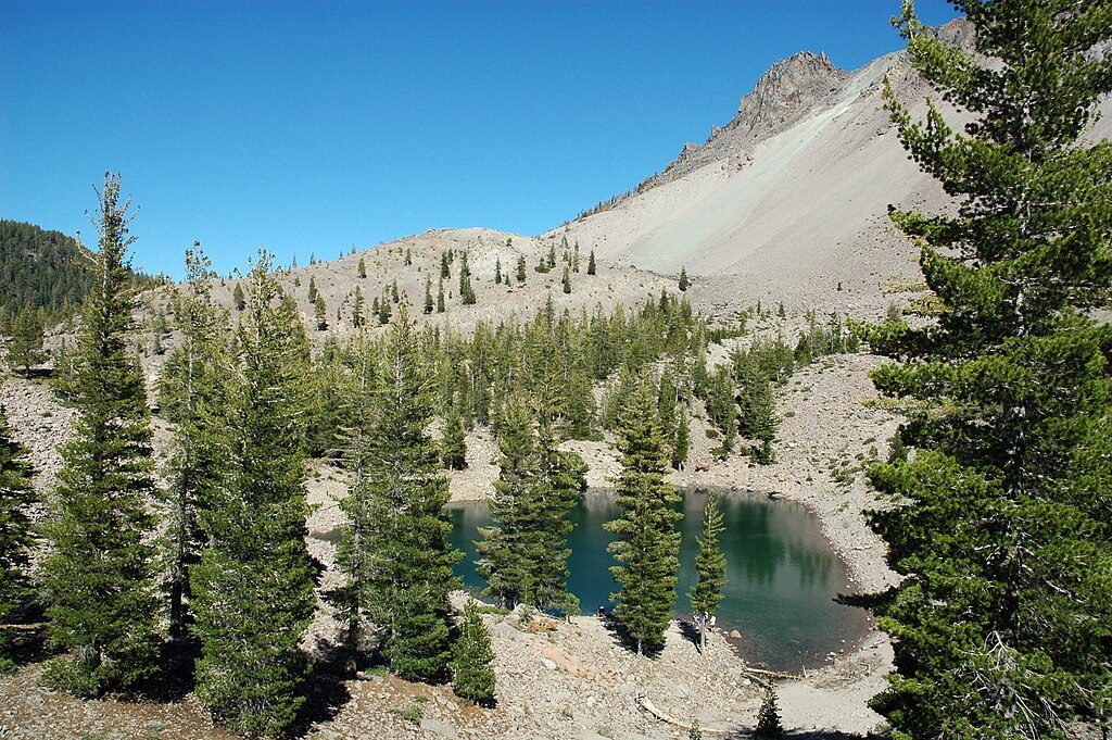 Crags Lake, Lassen Volcanic National Park