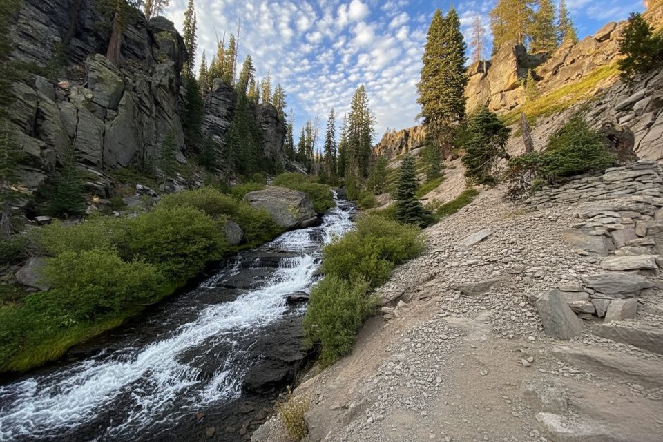 Upper Cascades Viewpoint, Lassen Volcanic National Park