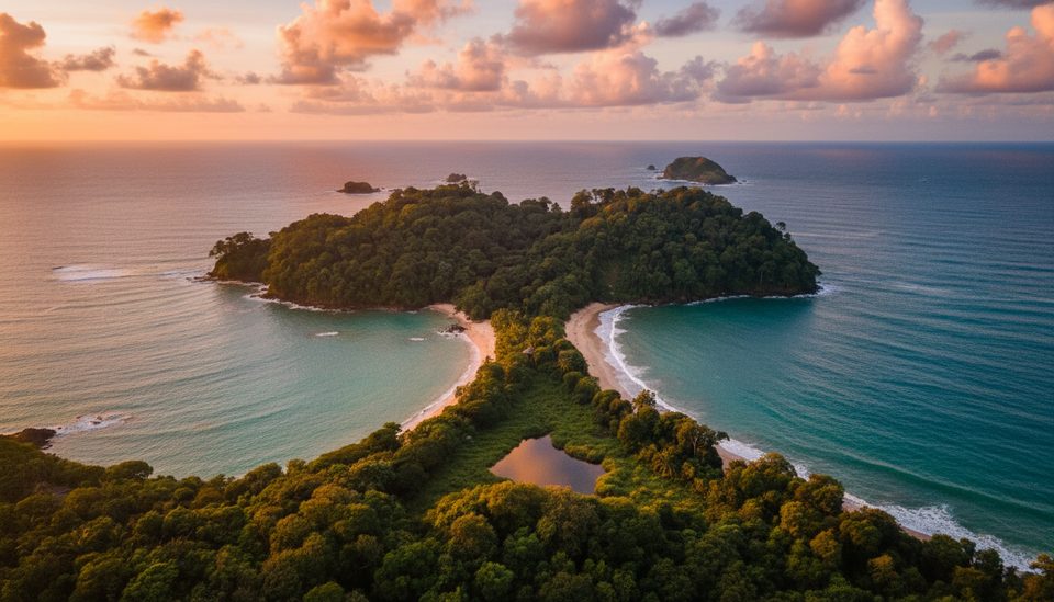 El Istmo de Punta Catedral, Manuel Antonio National Park