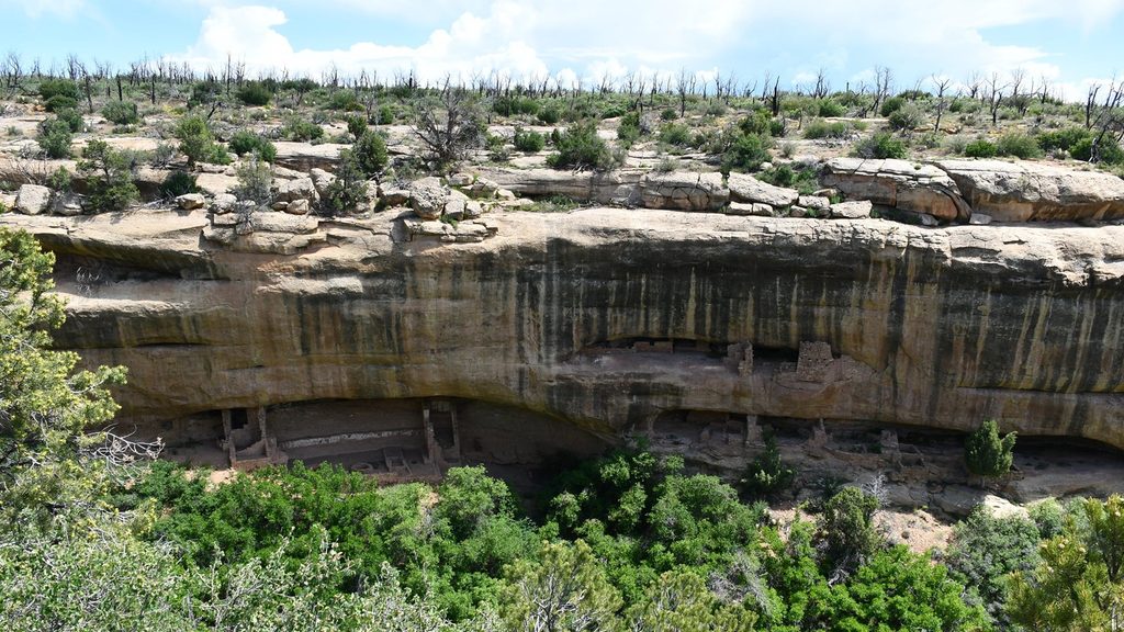 Fire Temple and New Fire House Overlook, Mesa Verde National Park