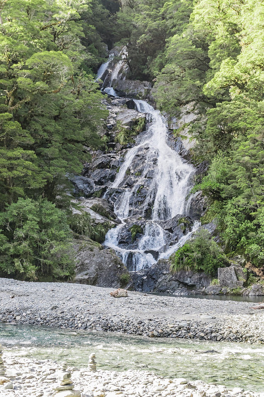 Fantail Falls, Mount Aspiring National Park