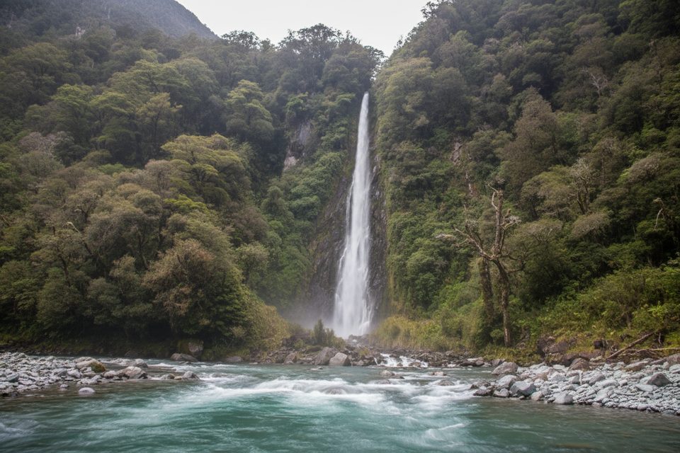 Thunder Creek Falls, Mount Aspiring National Park