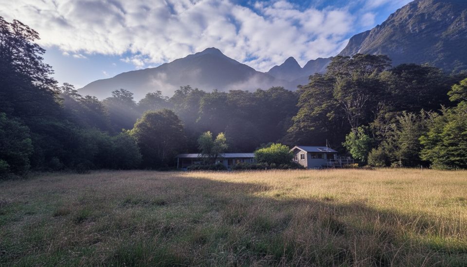 Routeburn Flats Hut, Mount Aspiring National Park