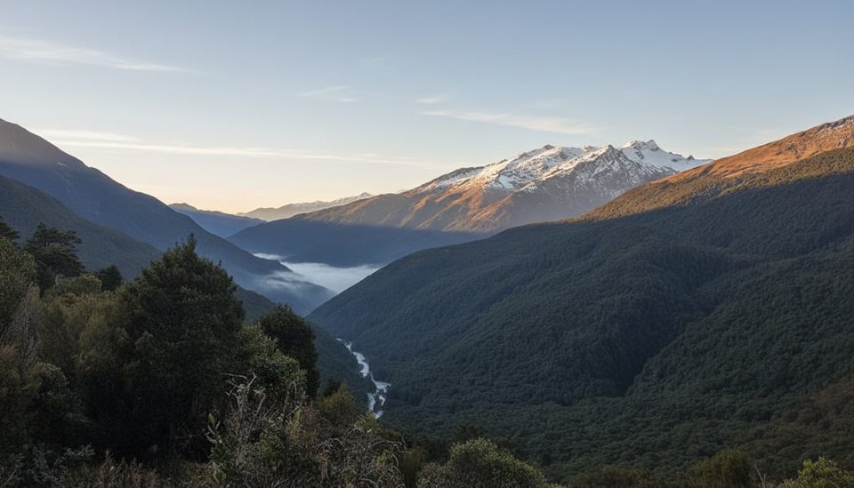 Haast Pass lookout, Mount Aspiring National Park