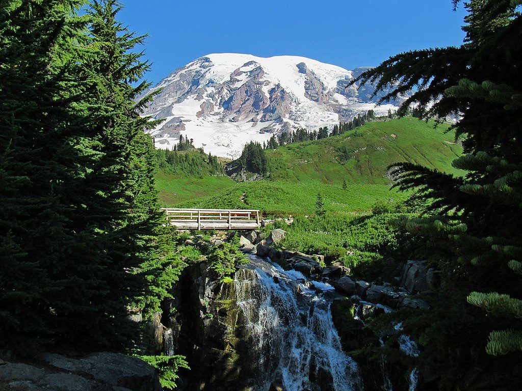 Myrtle Falls, Mount Rainier National Park