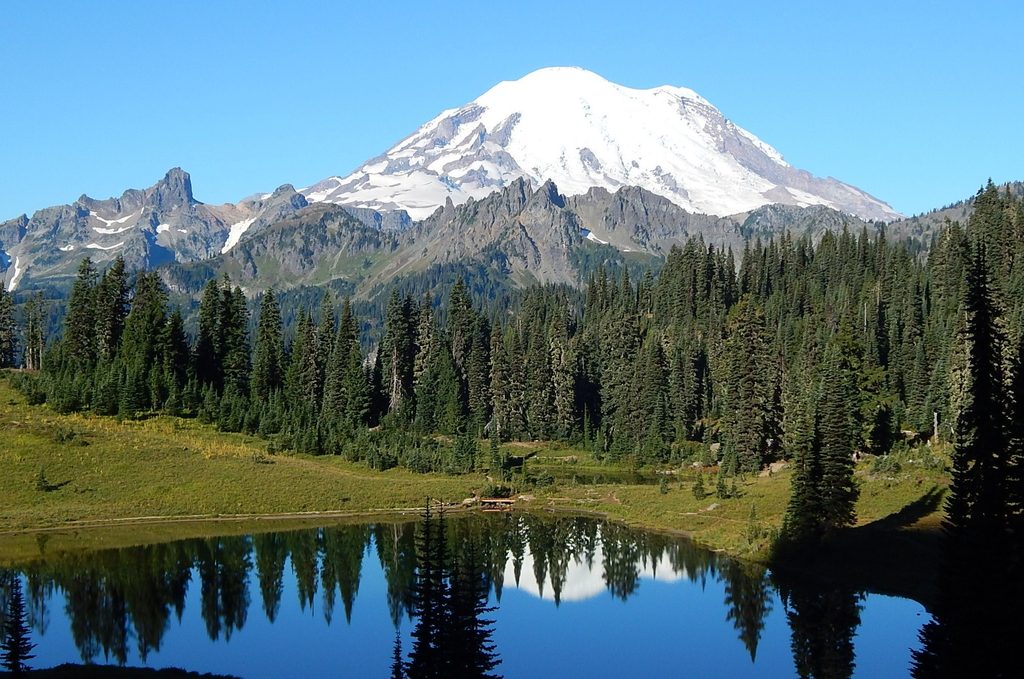 Tipsoo Lake, Mount Rainier National Park