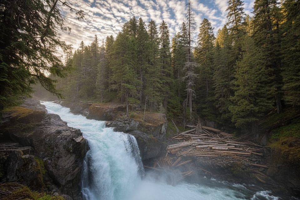 Silver Falls Overlook, Mount Rainier National Park