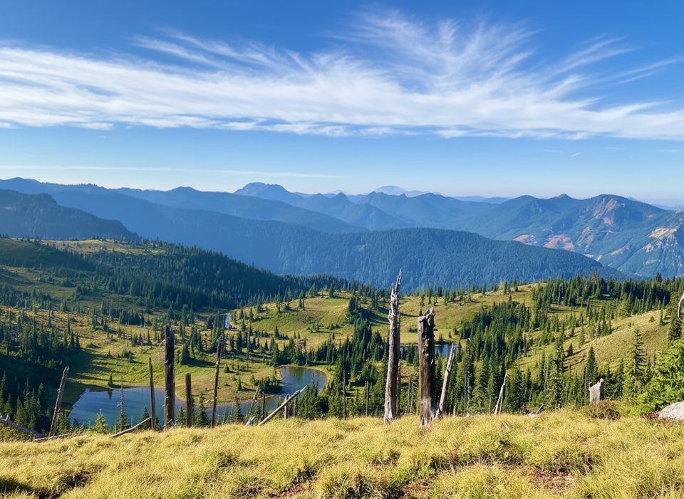 Golden Lakes, Mount Rainier National Park