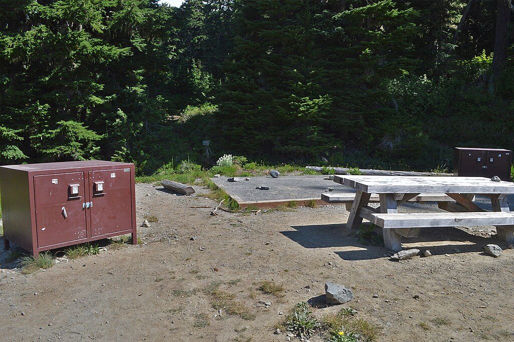 Mowich Lake Campground, Mount Rainier National Park