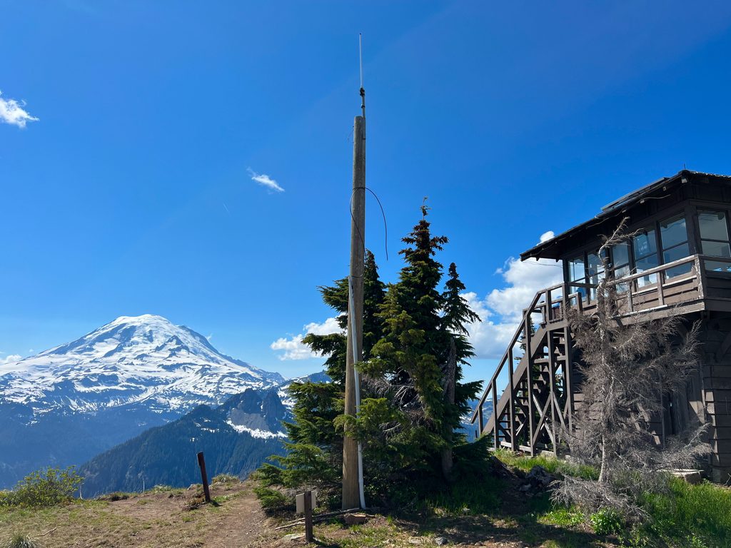 Shriner Peak Fire Lookout, Mount Rainier National Park