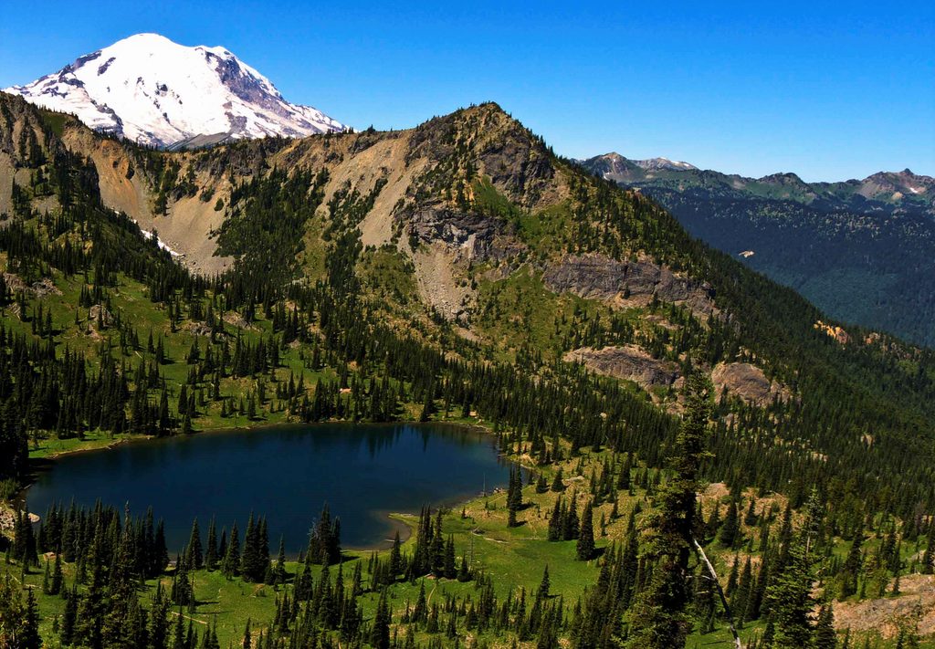 Crystal Lake, Mount Rainier National Park