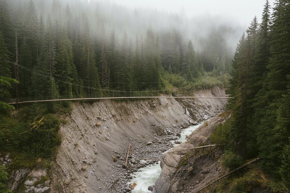 Tahoma Creek Bridge, Mount Rainier National Park