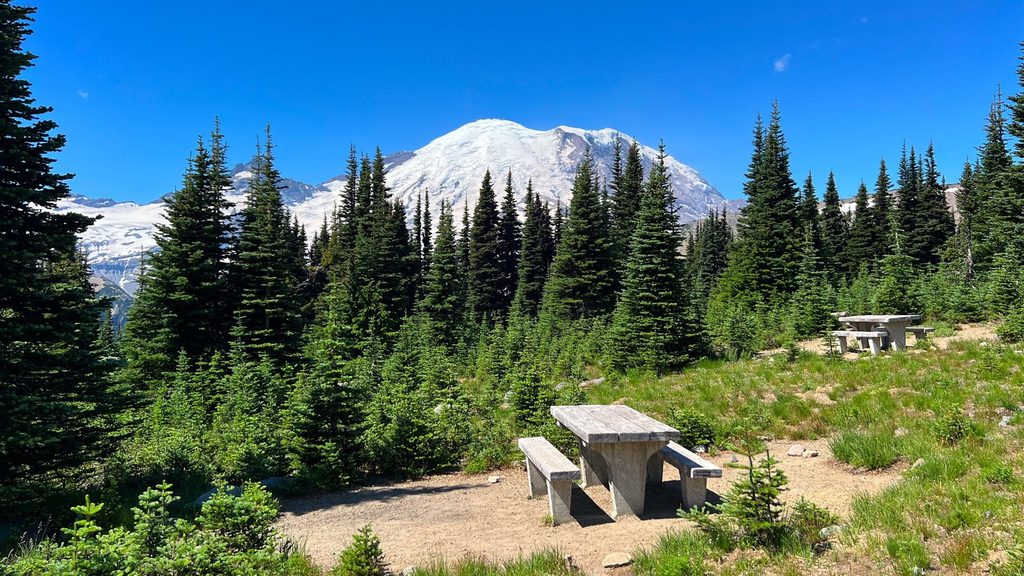 Sunrise Picnic Area, Mount Rainier National Park
