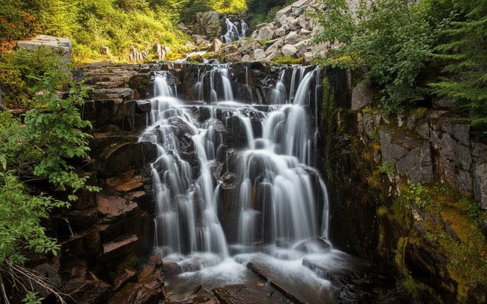 Sunbeam Creek Falls, Mount Rainier National Park