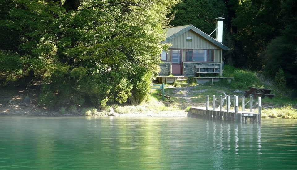 Coldwater Hut Campsite, Nelson Lakes National Park