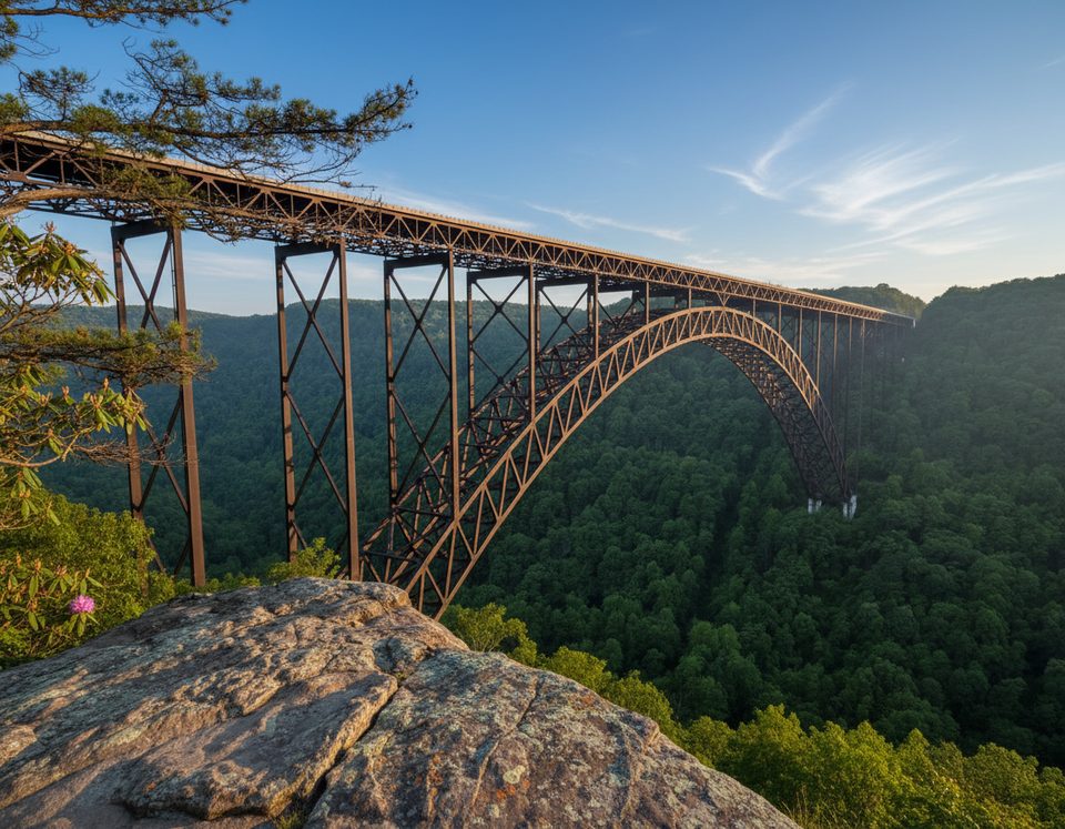 Bridge Buttress Overlook, New River Gorge National Park