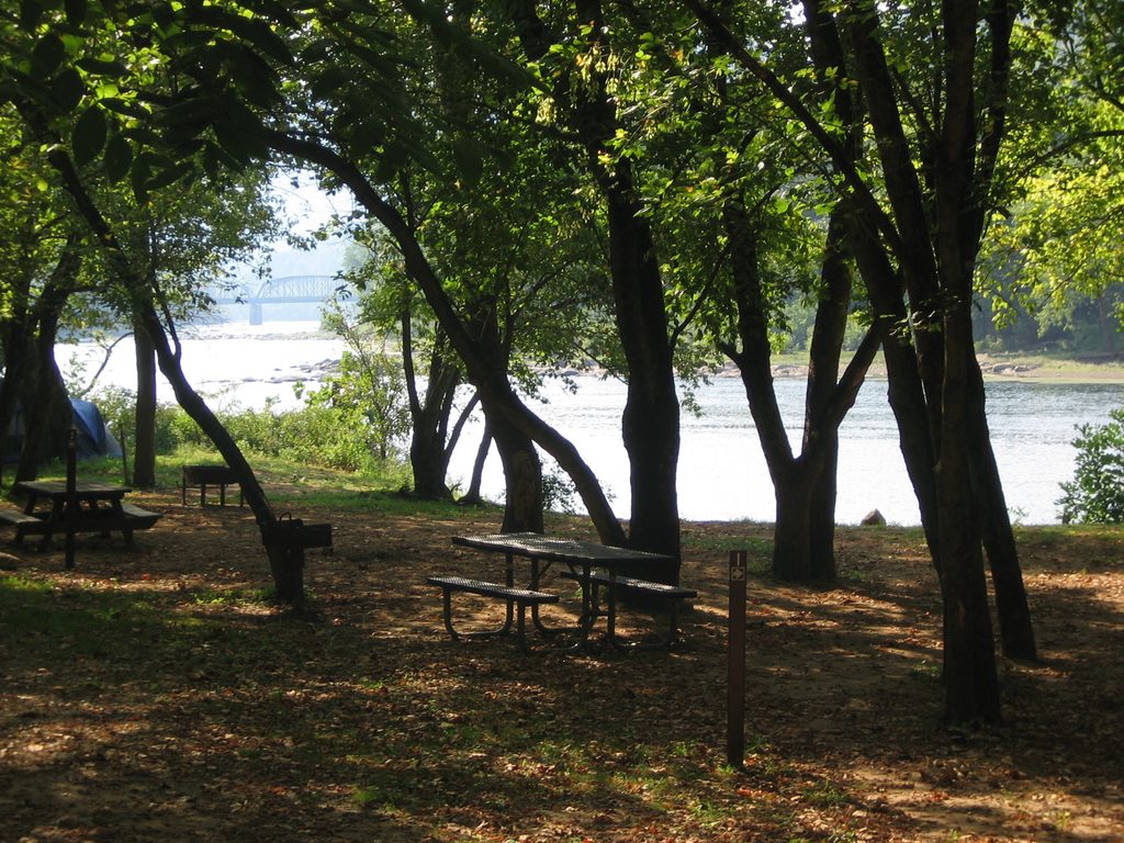 Grandview Sandbar Campground, New River Gorge National Park