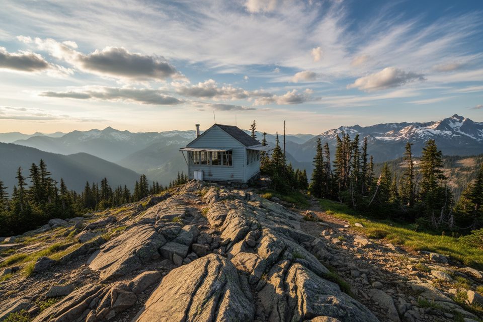 Copper Mountain Fire Lookout, North Cascades National Park