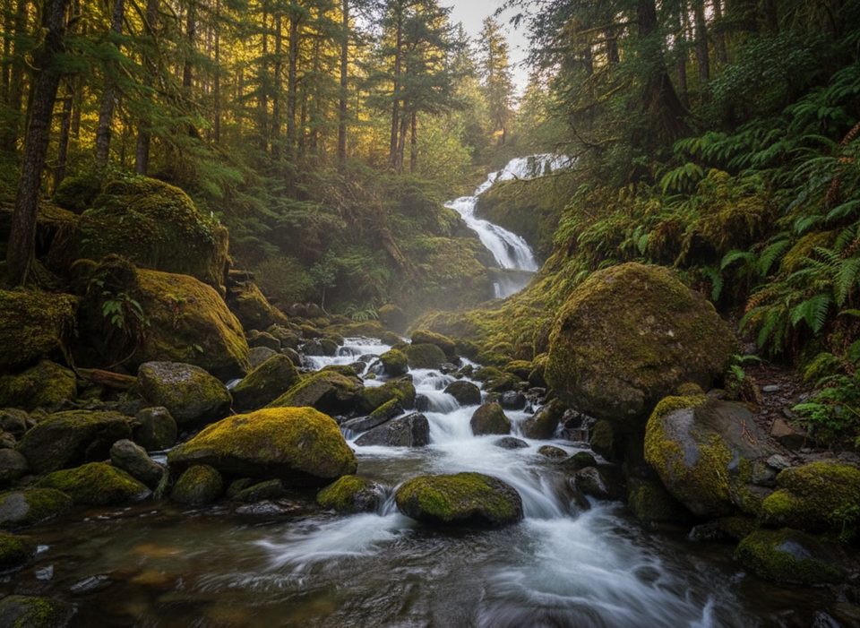 Bunch Falls, Olympic National Park