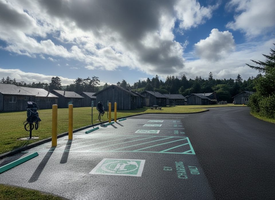 Kalaloch Lodge EV Charging Station, Olympic National Park