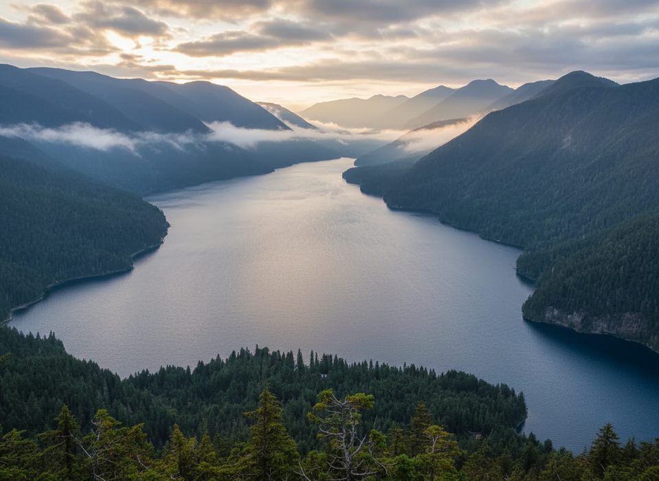Lake Crescent Overlook, Olympic National Park