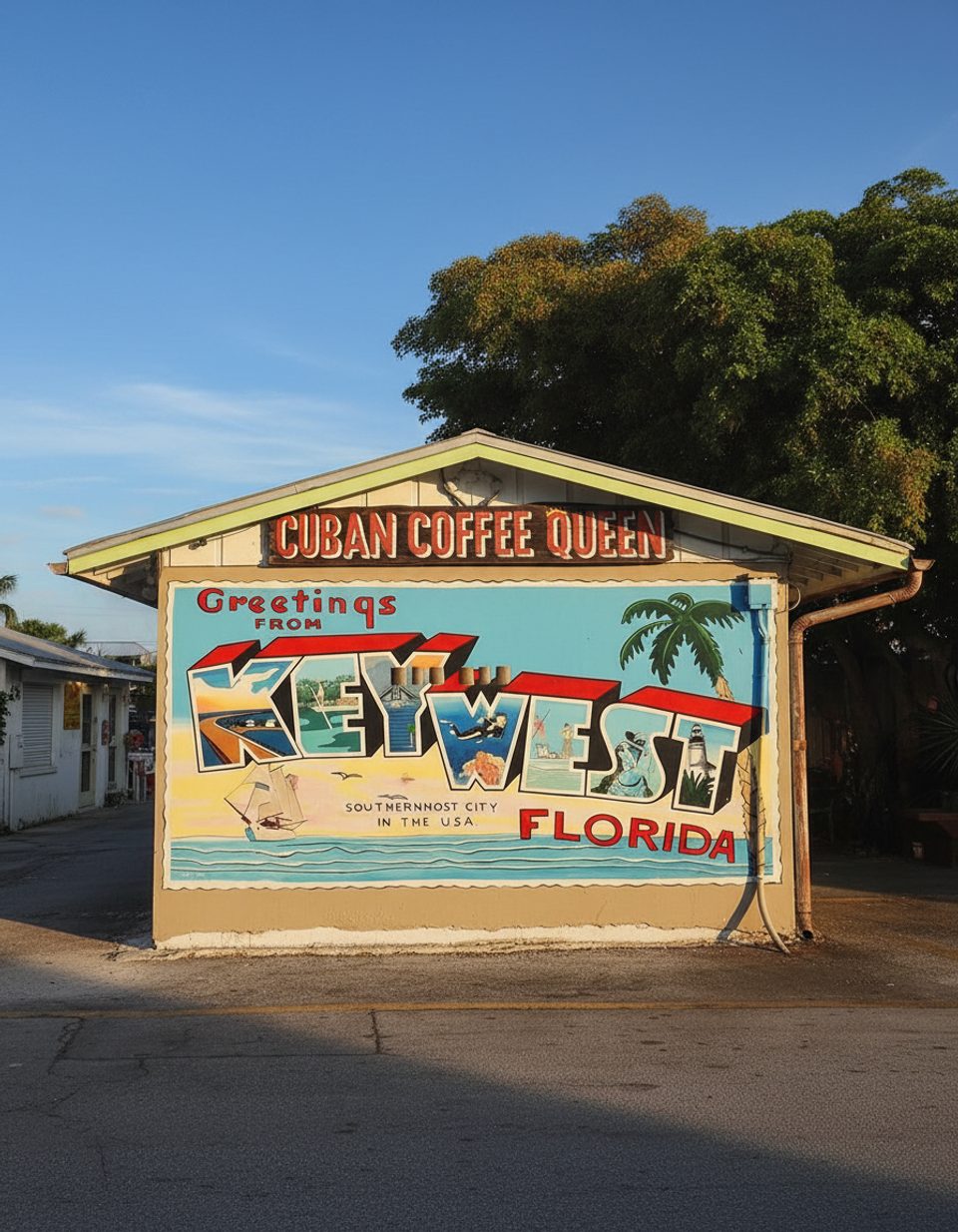 Greetings From Key West Mural, Overseas Highway