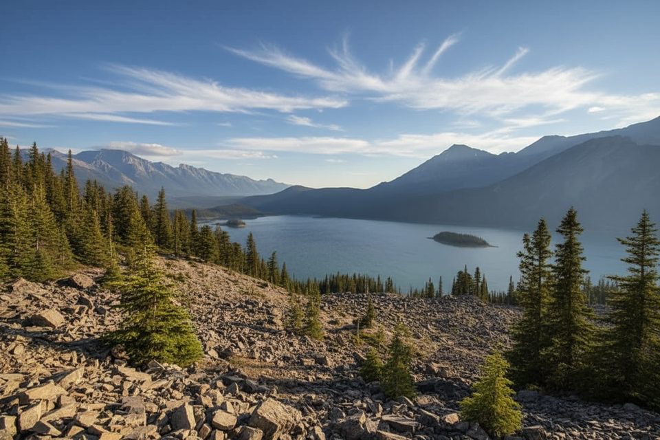 Three Isle Lake, Peter Lougheed Provincial Park