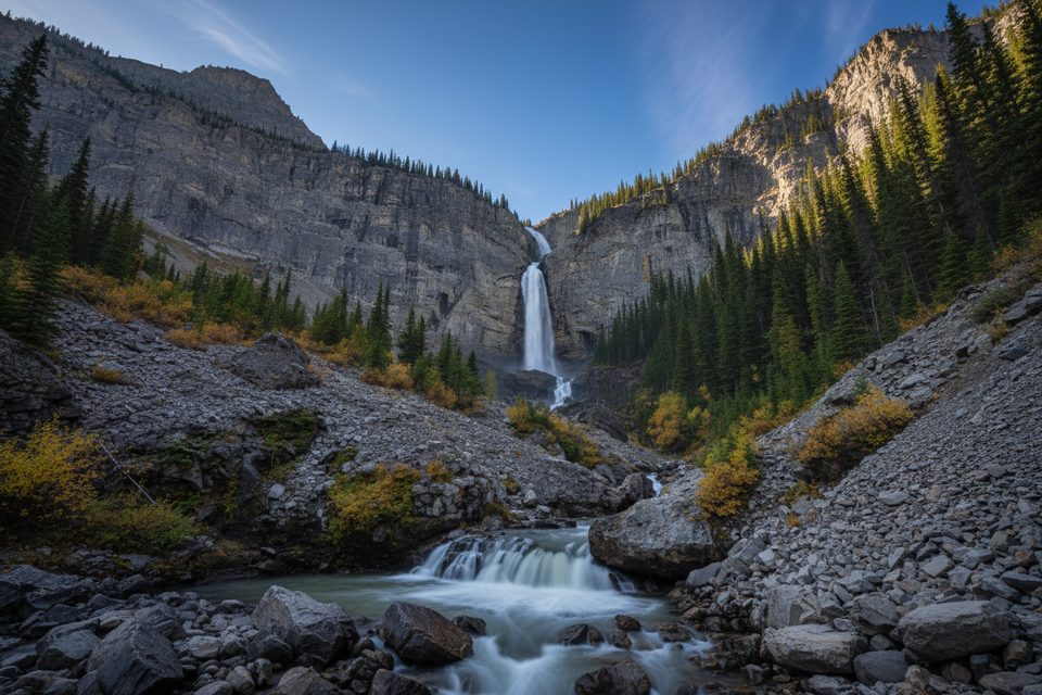 Fossil Falls, Peter Lougheed Provincial Park
