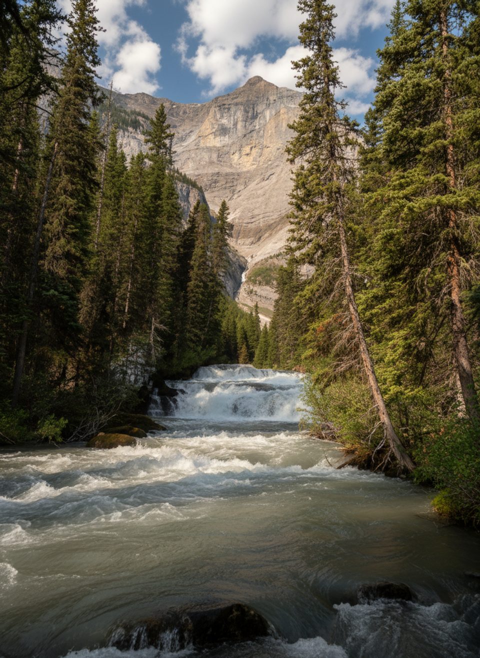 Upper Kananaskis Falls, Peter Lougheed Provincial Park