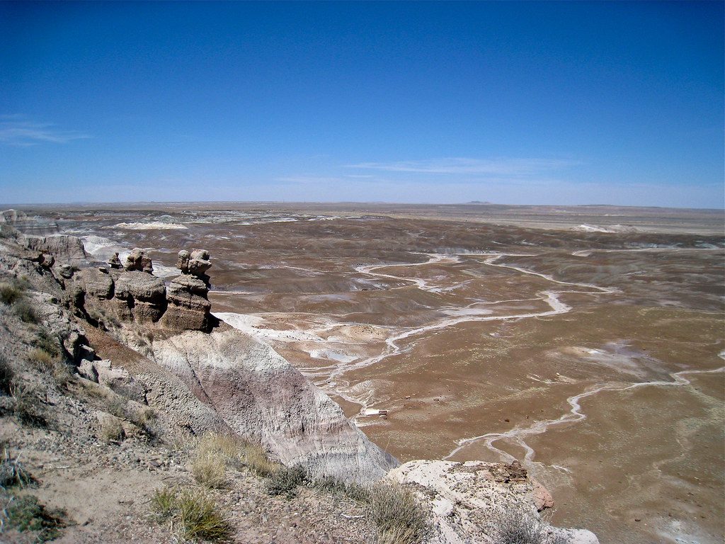Blue Mesa Overlook, Petrified Forest National Park