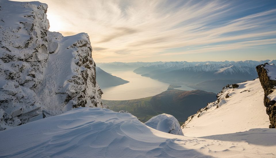 The Remarkables Ski Area Lookout, Queenstown-Lakes District, New Zealand