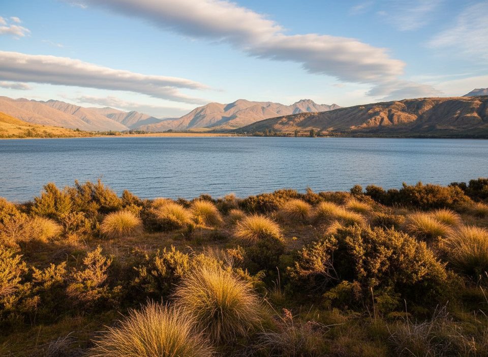 Dublin Bay Recreation Reserve, Queenstown-Lakes District, New Zealand