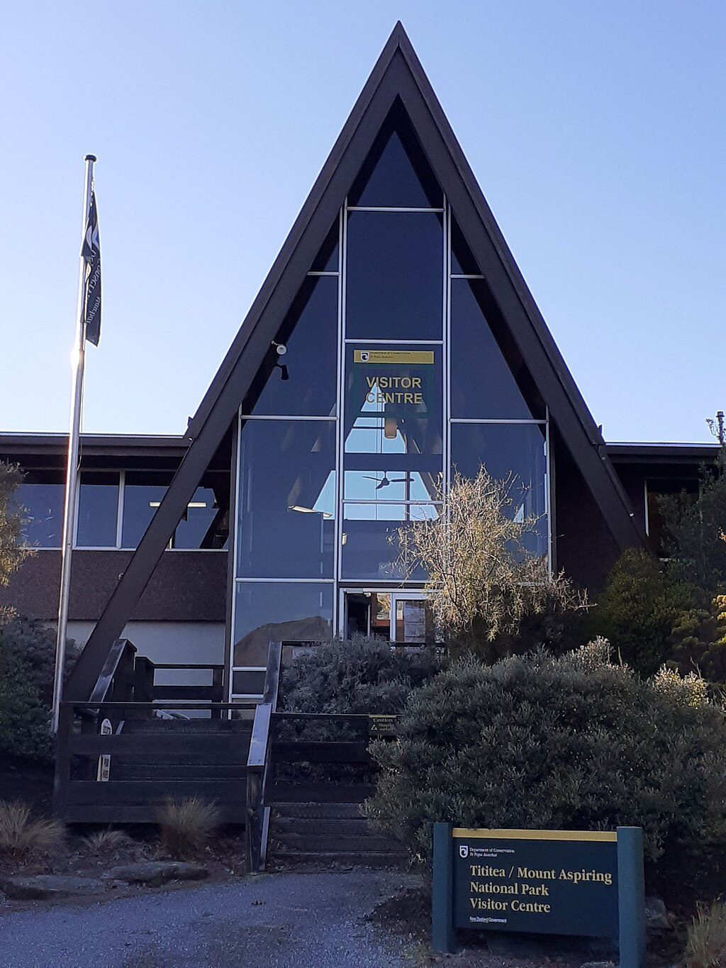 Mount Aspiring National Park Visitor Centre, Queenstown-Lakes District, New Zealand