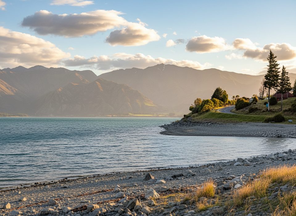 Hawea Dam, Queenstown-Lakes District, New Zealand