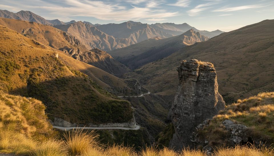 Skippers Canyon Lookout, Queenstown-Lakes District, New Zealand
