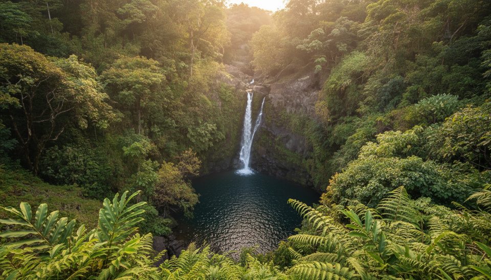 Puohokamoa Falls Overlook, Road to Hana