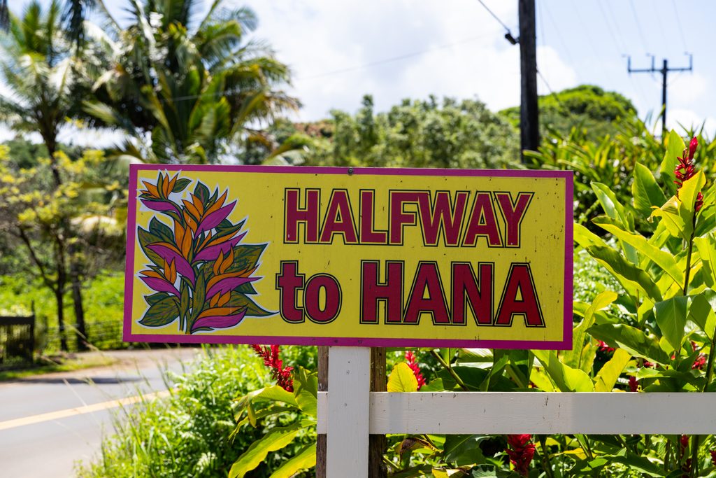 Halfway to Hana, Road to Hana