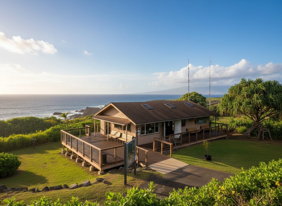 Haleakala National Park Kipahulu Visitor Center, Road to Hana