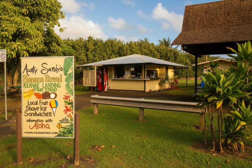Aunty Sandy’s Banana Bread, Road to Hana