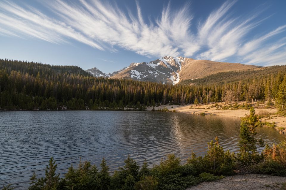 Sandbeach Lake Trailhead, Rocky Mountain National Park