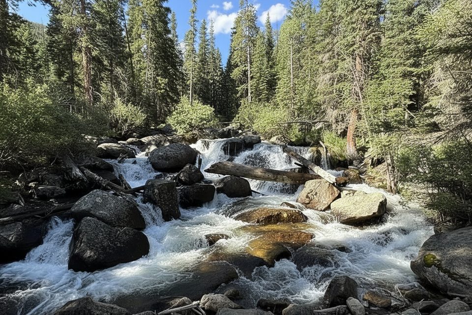 Upper Copeland Falls, Rocky Mountain National Park