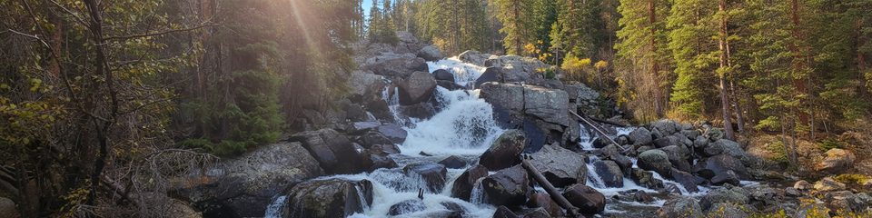 Cascade Falls, Rocky Mountain National Park
