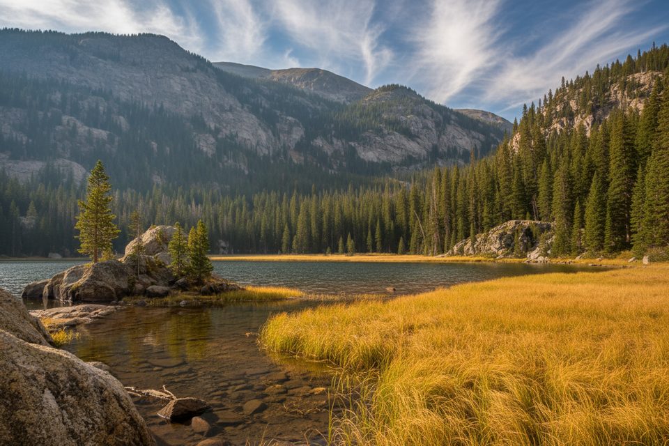 Lone Pine Lake, Rocky Mountain National Park