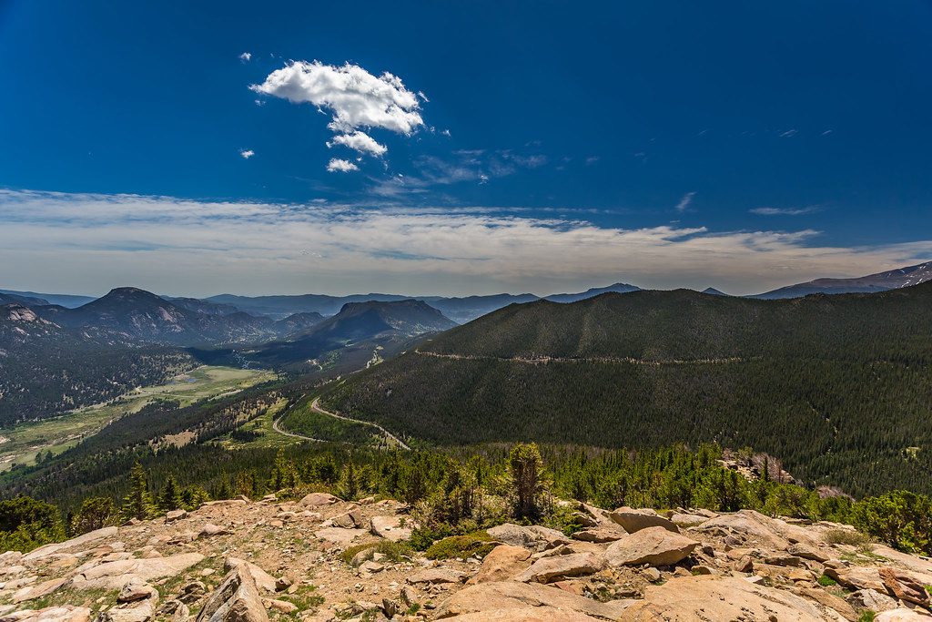 Rainbow Curve Overlook, Rocky Mountain National Park
