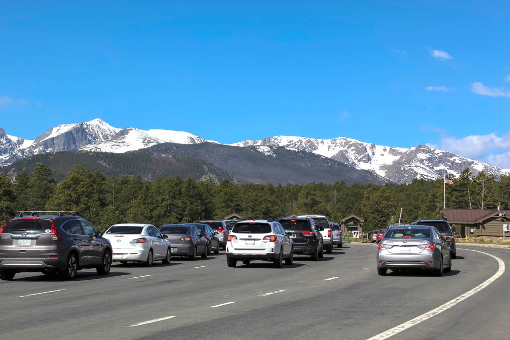 Beaver Meadows Entrance Station, Rocky Mountain National Park