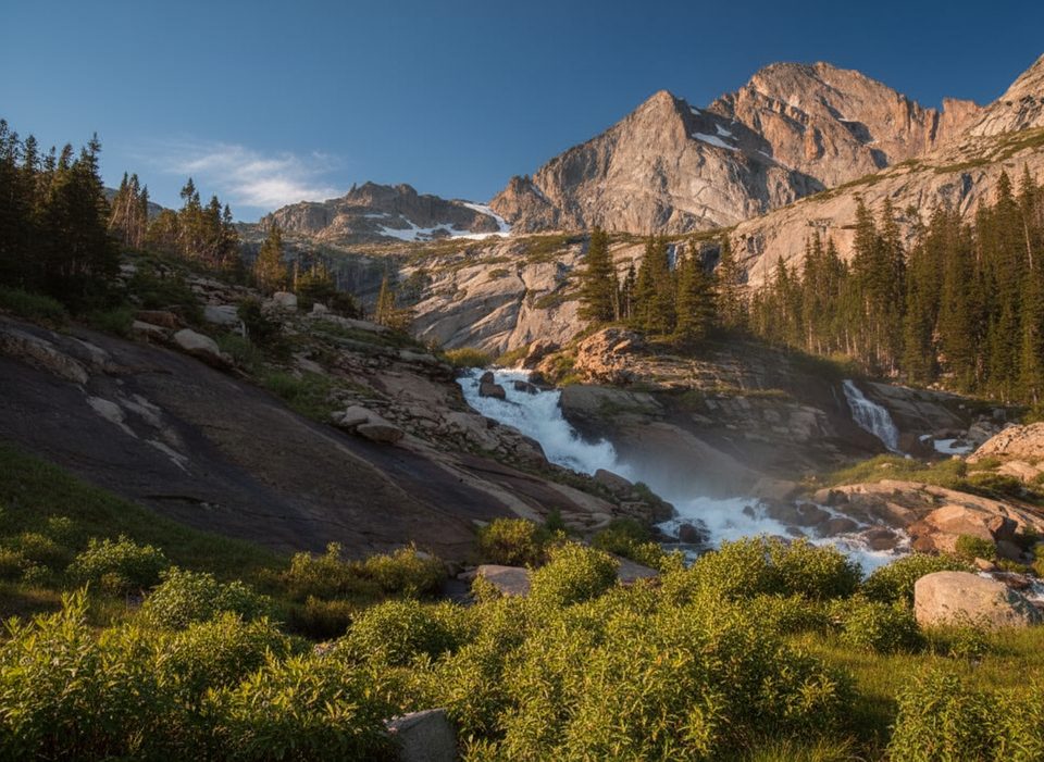 Ribbon Falls, Rocky Mountain National Park